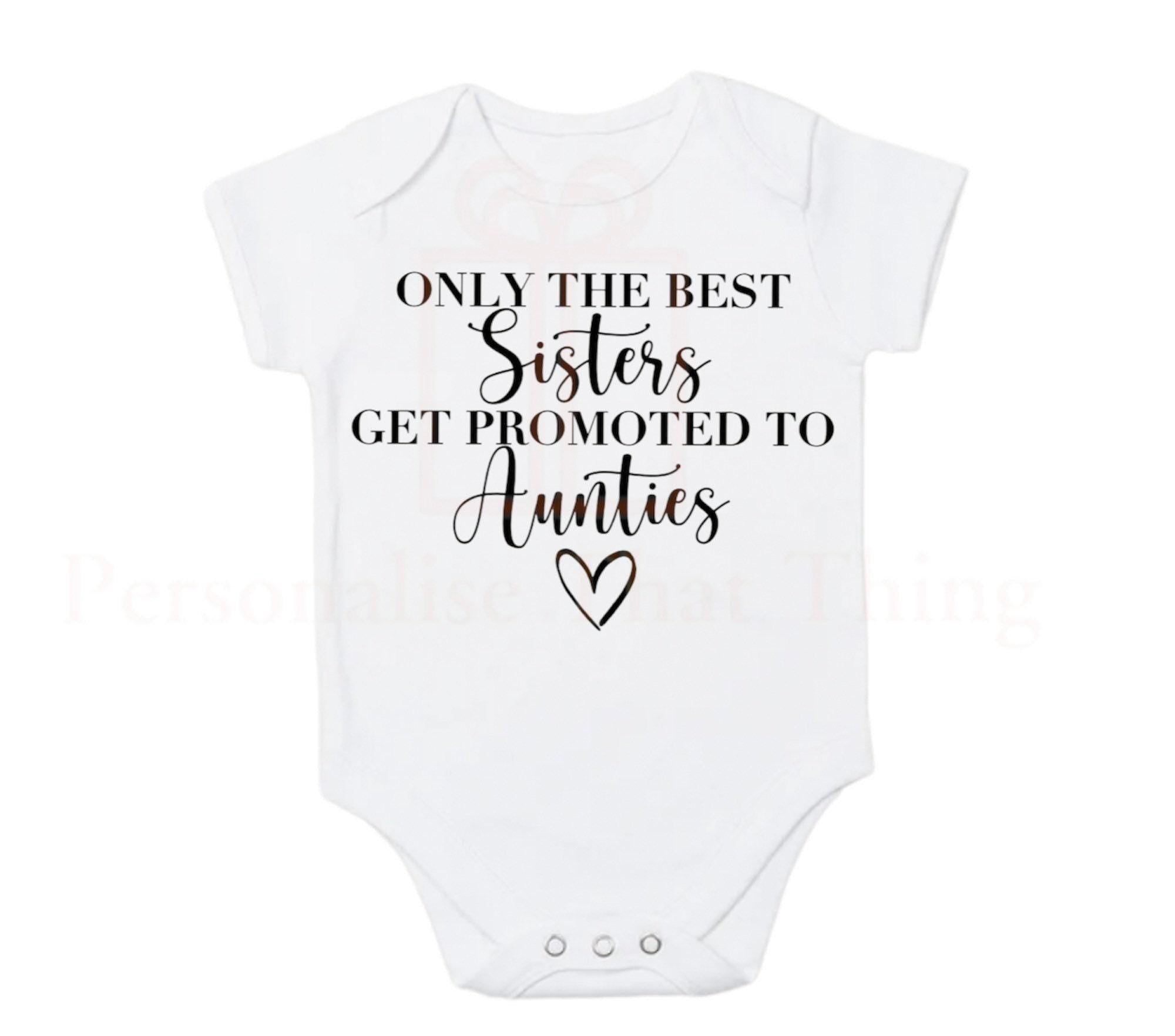 Only the best mums get promoted to pregnancy announcement baby bodysuit outfit