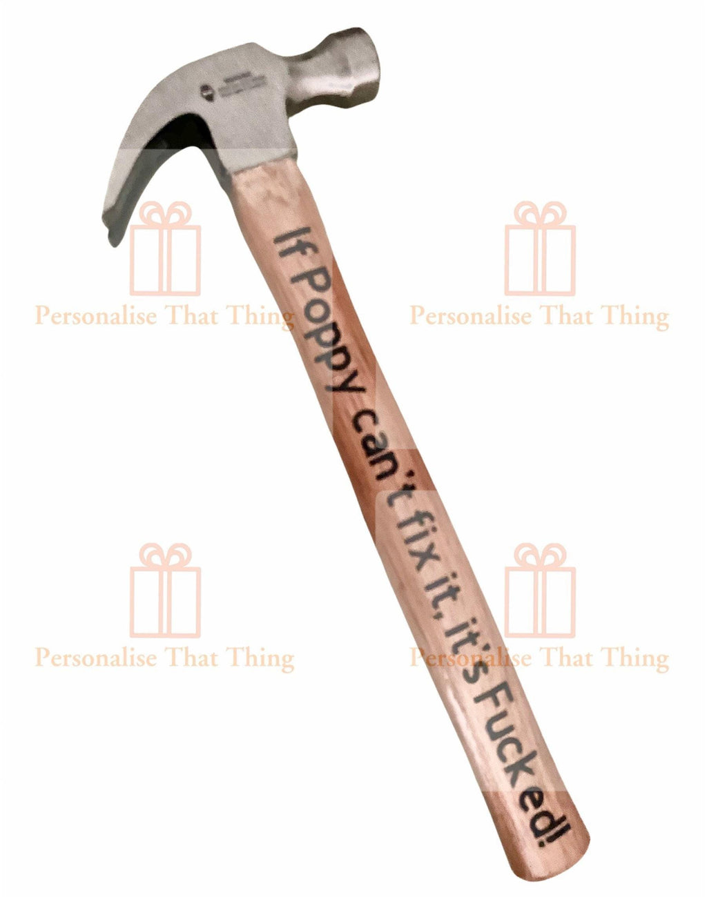 Happy Father’s Day Personalised heart hammer