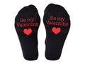 Be my valentine  Valentine’s Day heart socks