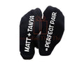 The perfect pair custom couple name relationship anniversary socks