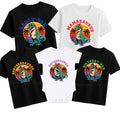 Dinosaur custom name birthday family matching party Tshirt - mamasaurus daddyrex sistersaurus brothersaurus