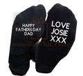 Happy Fathers Day personalised men’s socks