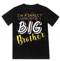 I’m finally going to be a big brother tshirt baby onesie