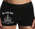 Blow me it’s my birthday men’s boxer trunks