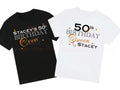 Birthday queen / crew personalised matching party / holiday matching T-shirts