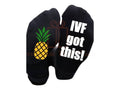 IVF got this pineapple pregnancy announcement socks