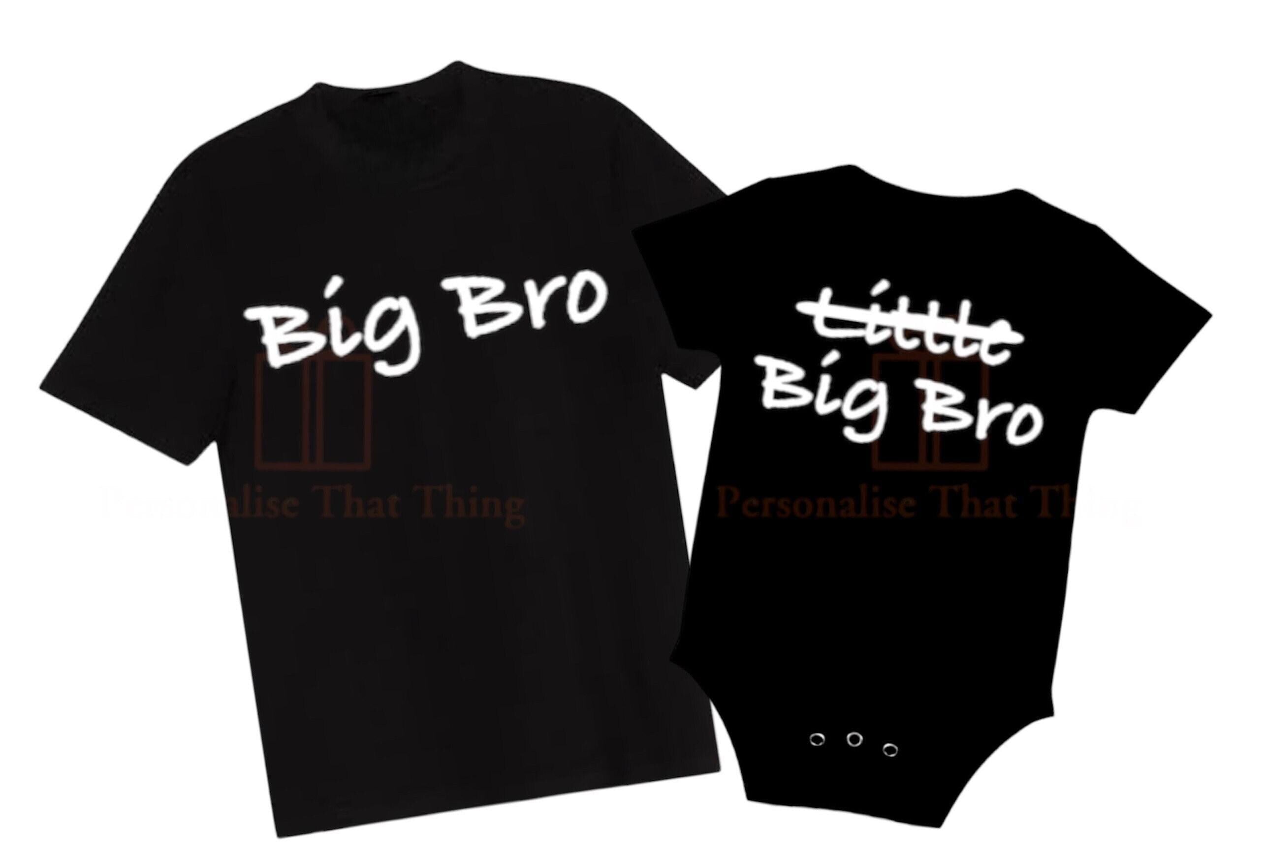 Big Bro Pregnancy announcement baby bodysuit outfit tshirt