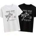 Next Stop I Do destination Wedding custom airplane travel personalised tshirt
