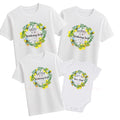 Bee day Bumblebee custom first birthday name family matching mummy / daddy party Tshirt
