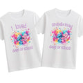 Loved 100 days of school custom name tshirt