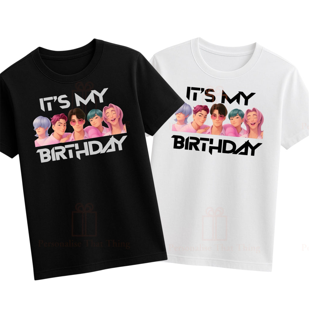 It’s my birthday kpop saja boys tshirt