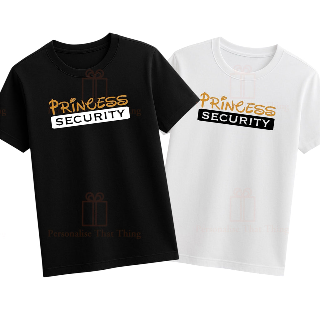 Princess security Disney tshirt