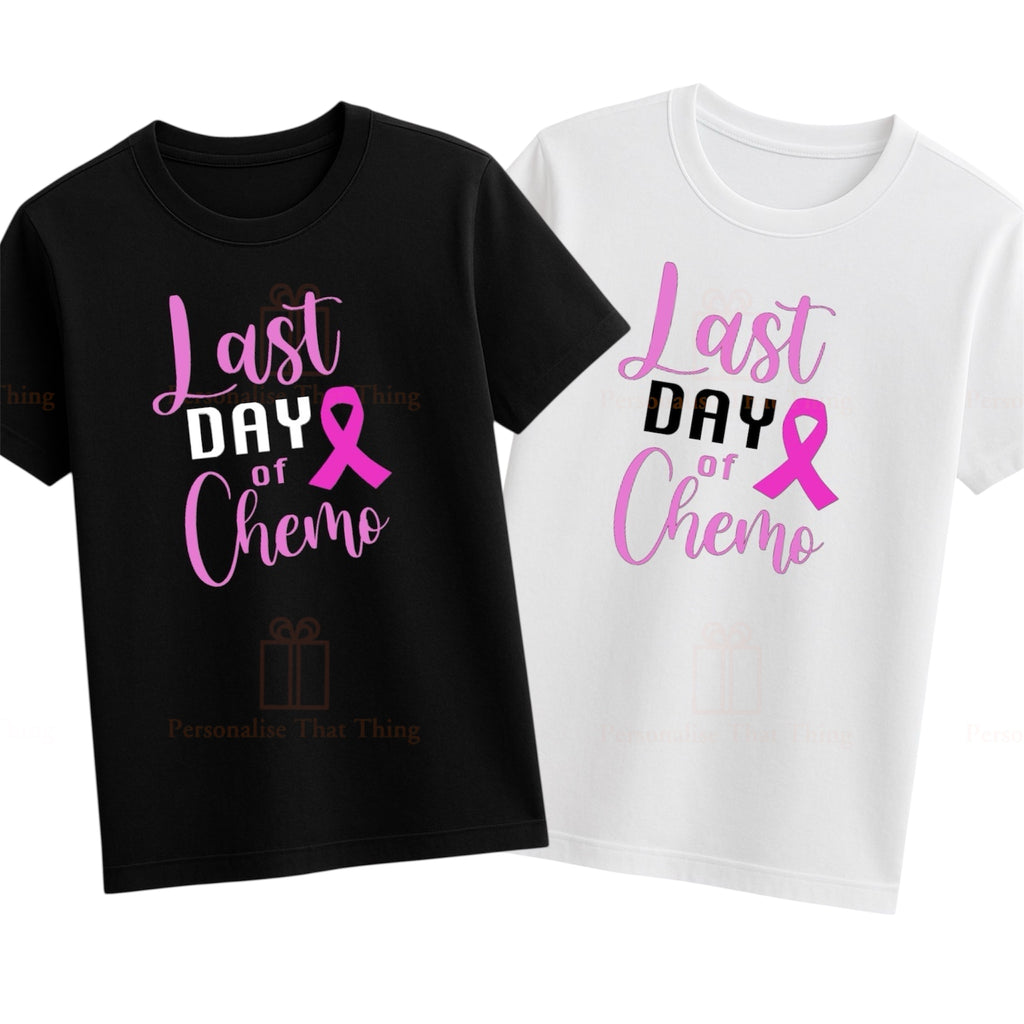 Last day of chemo breast cancer survivor last day of treatment tshirt