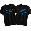 Iv got a secret / I’m going to be a Big brother Pregnancy announcement baby bodysuit outfit / tshirt