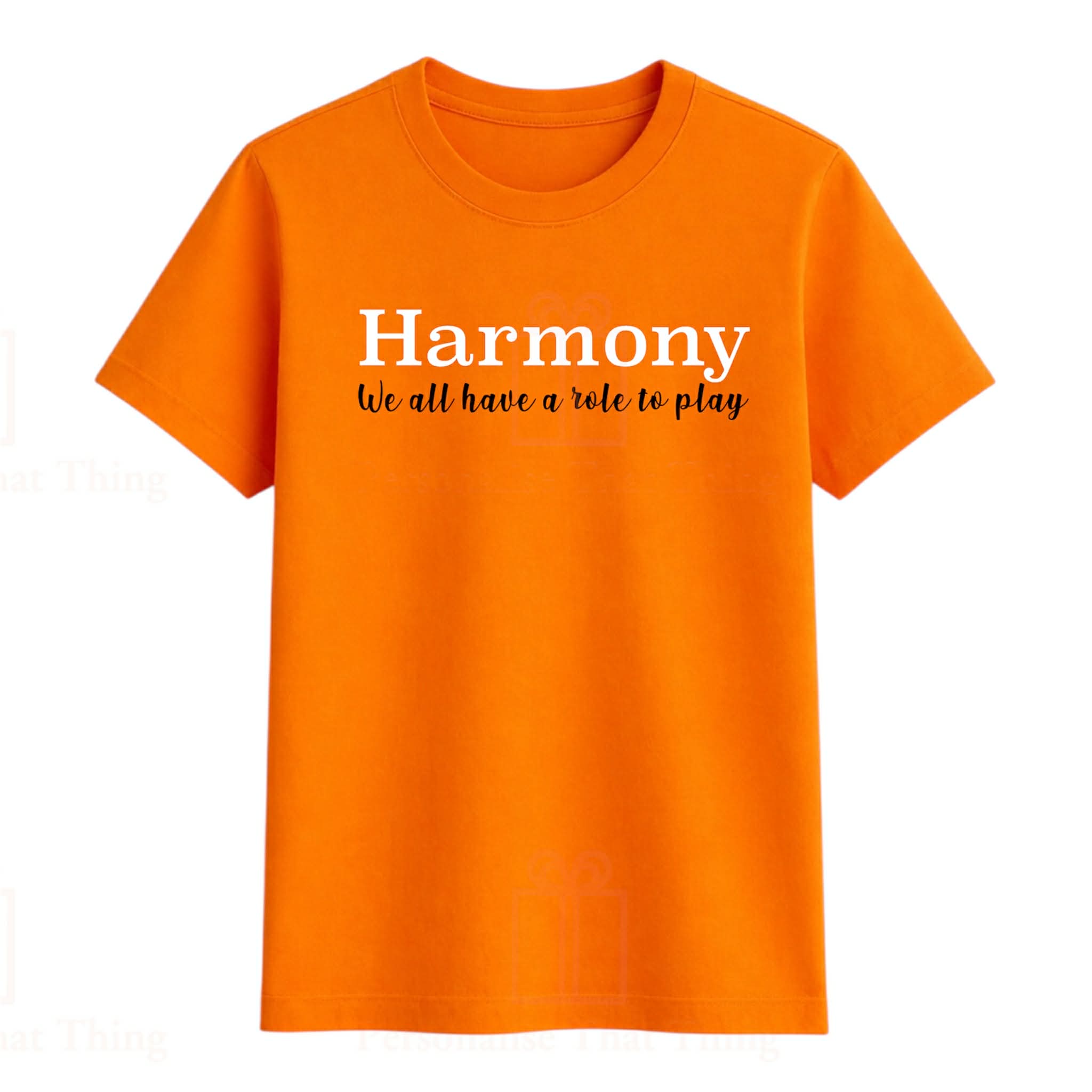 Harmony day - Orange Tshirt - LAST CHANCE!!