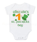 My first 1st Saint Patricks day - st Patricks day baby bodysuit outfit