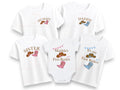 1st birthday first rodeo baby family matching mummy daddy sister brother tshirt / baby bodysuit