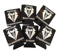 Stag / Wedding groom groomsmen best man personalised stubby drink holders