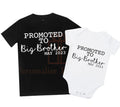 Promoted to Big brother pregnancy announcement personalised date baby bodysuit outfit / tshirt