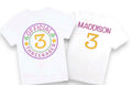 Official threenager 3rd birthday personalised tshirt