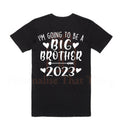 I’m going to be a big brother personalised heart Tshirt / baby onesie