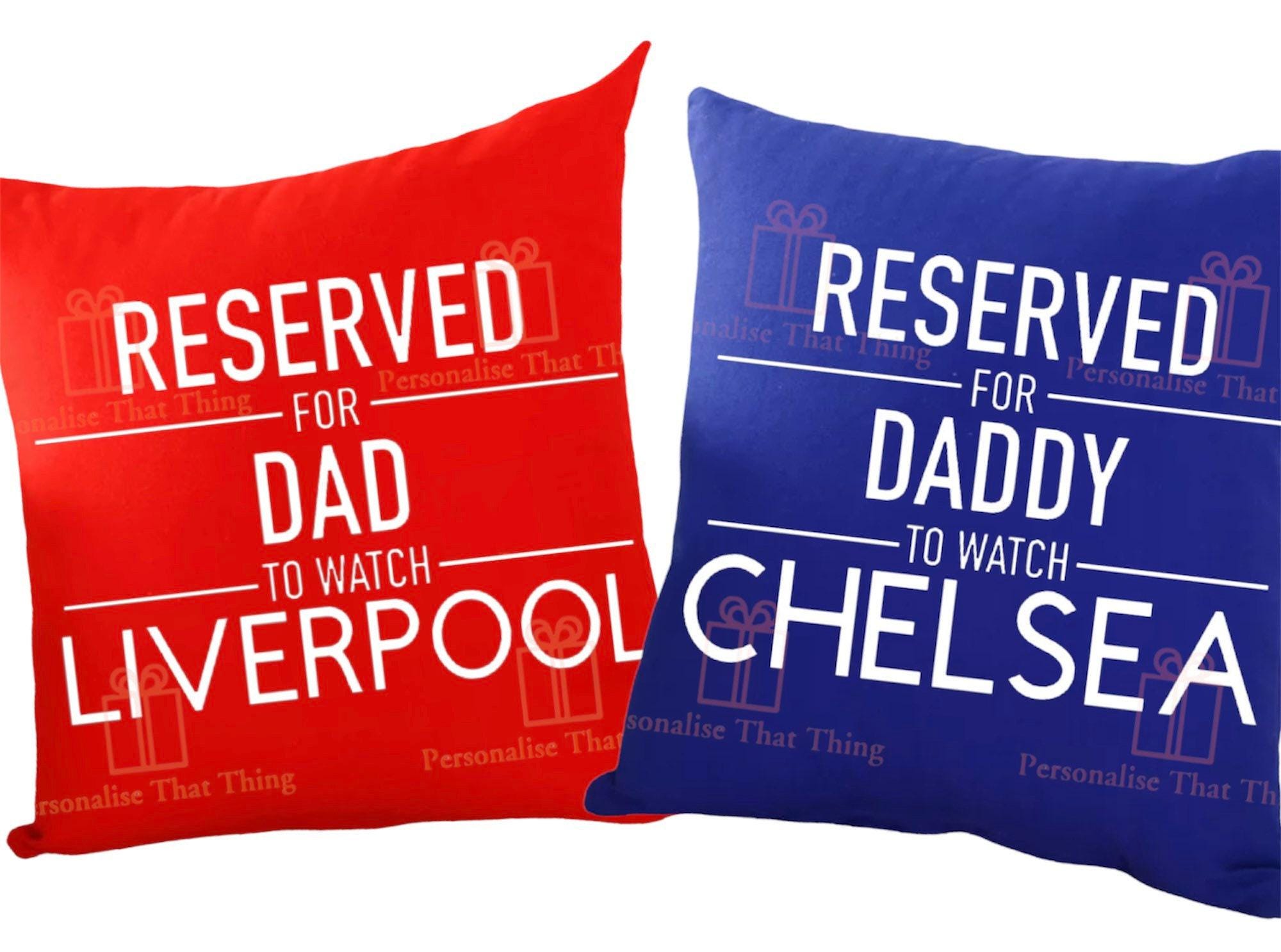 Reserved personalised watching sport pillow cushion covers