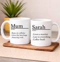 Name dictionary definition personalised coffee / tea mug