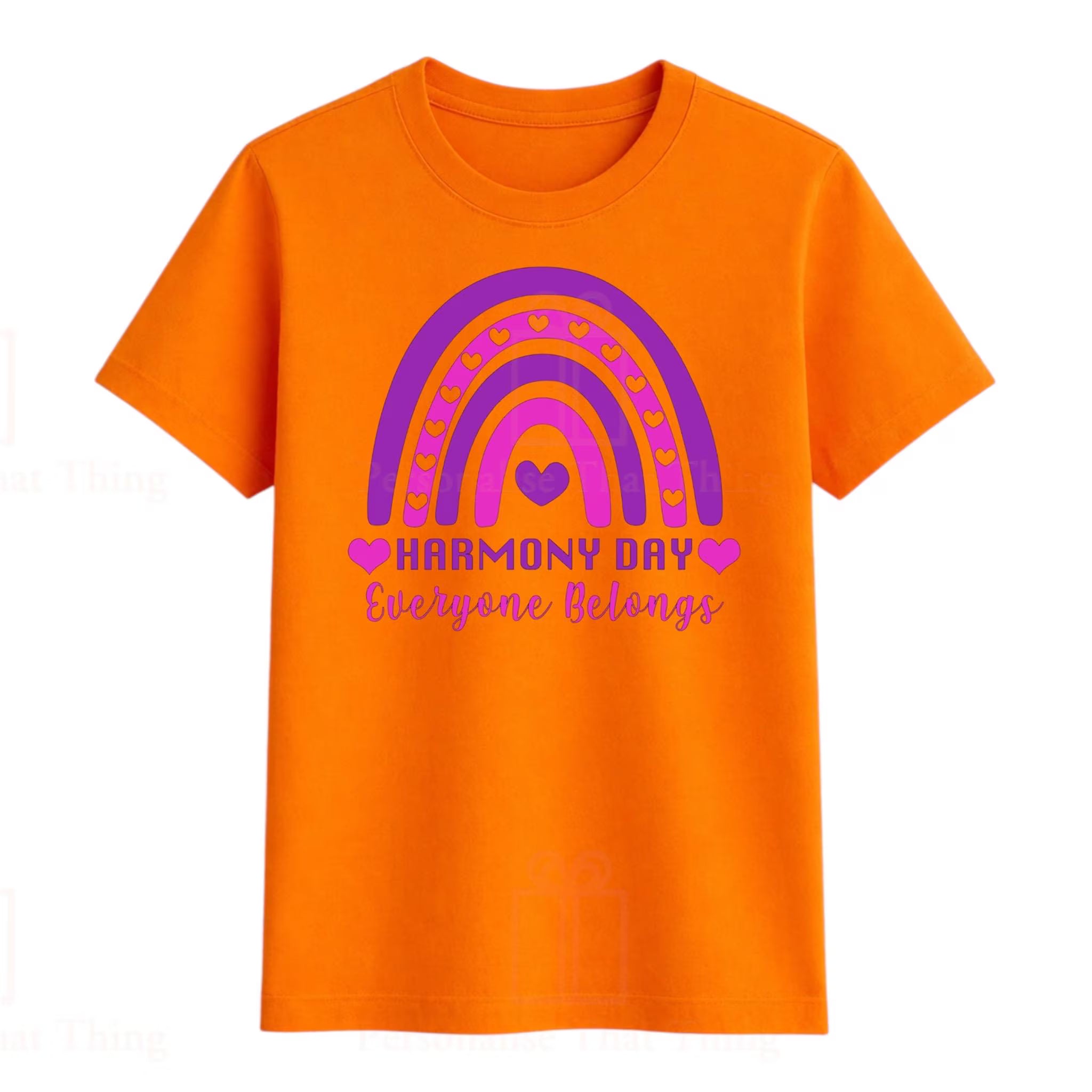 Harmony day - Orange Tshirt - LAST CHANCE!!