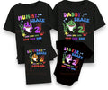 Birthday Baby shark personalised matching family tshirts